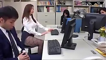 Asian Friends Turn Into Lovers In The Office