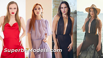 Enjoy The Beauty Of These Stunning Models In A Compilation Of Erotic Pleasure