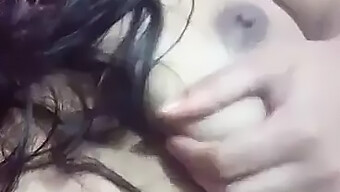 A Horny Indian Girl Pleasures Herself With Her Fingers