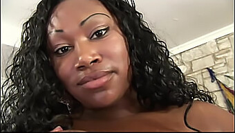 A Stunningly Gorgeous Curvy Black Woman With Enormous Breasts Gets Filled With Cum From A Bbc