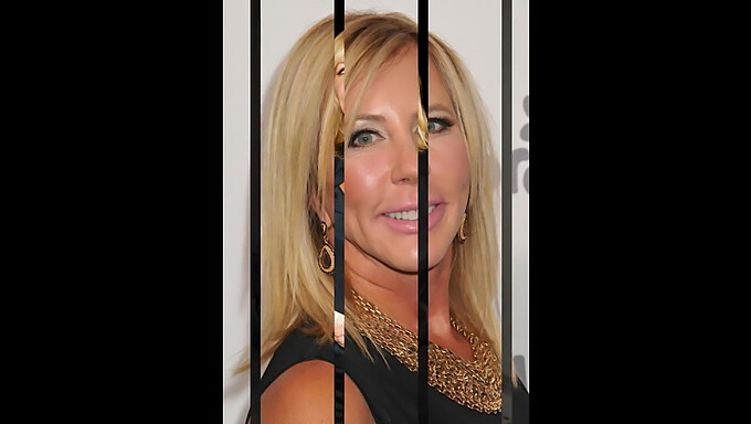 Sessão solo de Vicki Gunvalson em resposta ao desafio de masturbação