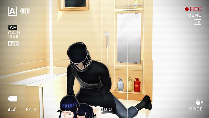 Sasuke a Hinata sa zapájajú do intenzívneho zrelého sexu.