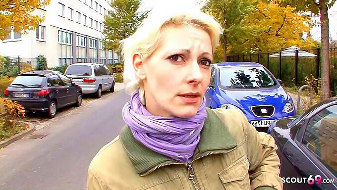 German housewife auditions for adult film, no condom