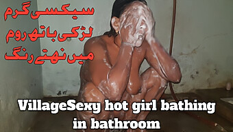 Mature Pakistani Beauty Enjoys A Steamy Bath With A Sensual Orgasm