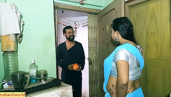 Secretive affair between Indian housewife and owner's son in steamy Hindi web series