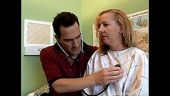 A Naughty Housewife Gets Intimate With Her Doctor During A Check-Up