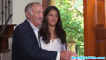 Victoria Valencia Rides An Older Man'S Cock In A Passionate Encounter