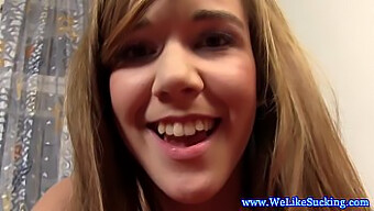 Young Euroteen Memberikan Blowjob Dan Menerima Facial Dalam Pov