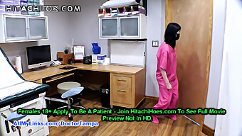 Secretive Asian Nurse Alexandria Wu Pleasures Herself With A Hitachi In The Doctor'S Examination Room