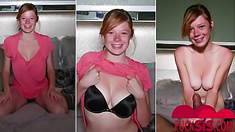 Mia Collins ให้ Blowjob ที่เร่าร้อนในวิดีโอมือสมัครเล่น