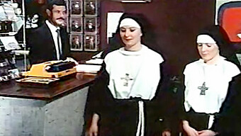 Hairy And Big-Titted Nuns In Classic Hardcore Action