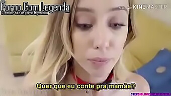 A Visita Surpresa Do Meio-Irmão Leva A Um Encontro Oral Quente Com A Loira Haley Reed