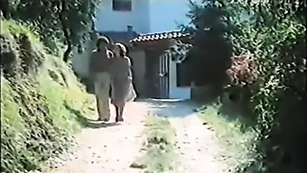 Klasik Avrupa vintage filminde Afrikalı güzellik