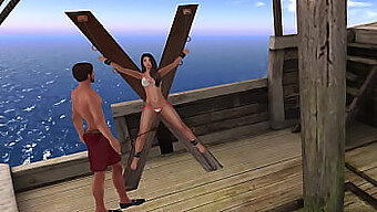 Vidéo Bdsm De Dessin Animé Mettant En Vedette Jess Dans Surrender Cove