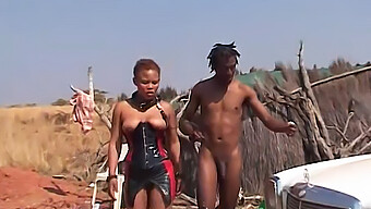 African Porn Video Featuring Rough And Wild Sex With A Busty Stepmom