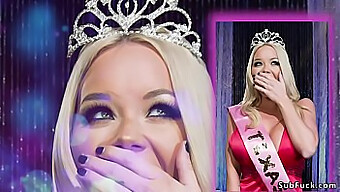 Bintang Miss America Merasakan Seks Kelompok Yang Intens Dan Aksi Bdsm